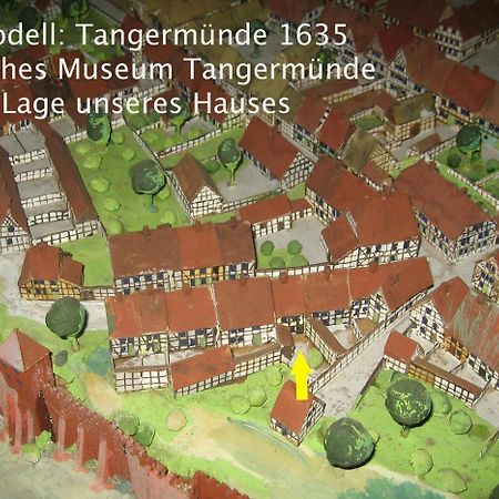Ferienhaus Marktstrasse Tangermünde Buitenkant foto