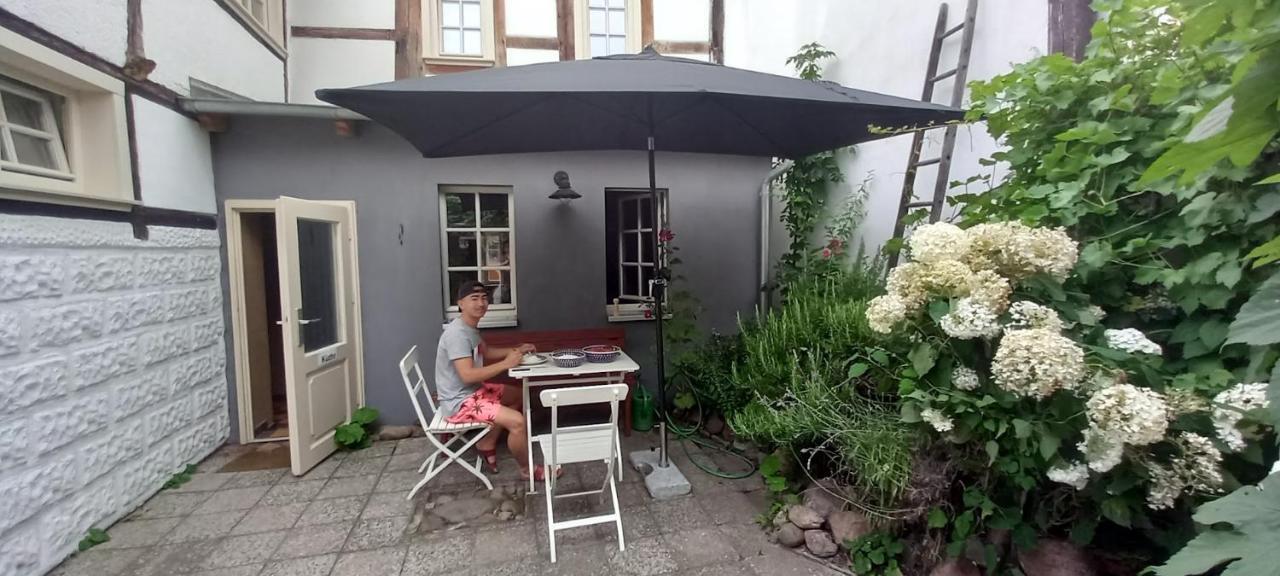 Ferienhaus Marktstrasse Tangermünde Buitenkant foto