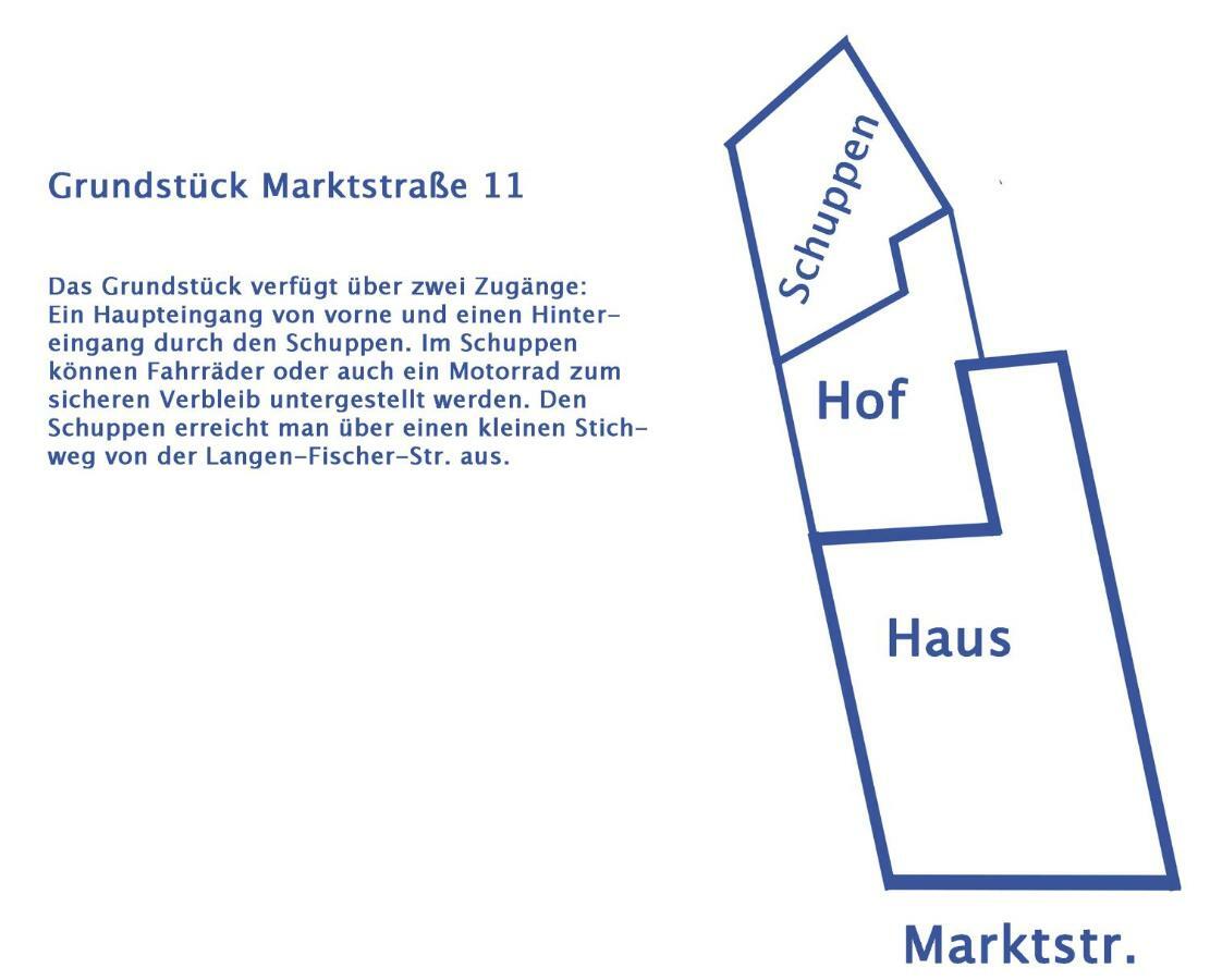 Ferienhaus Marktstrasse Tangermünde Buitenkant foto